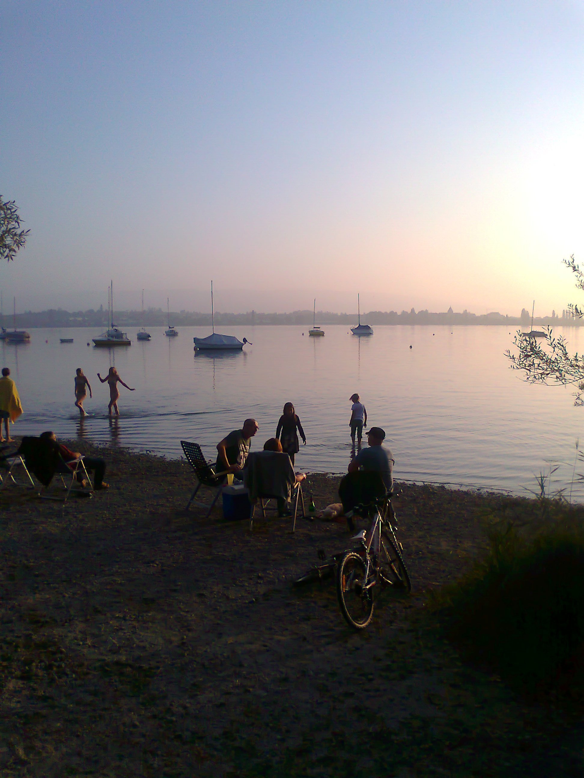 Abendstimmung am See