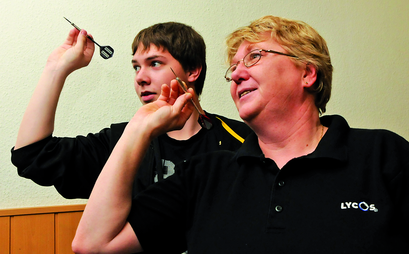 Benny Scholten und Konny Polkkäser zeigten, was sie drauf haben. Foto: Bangert