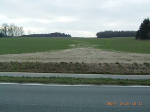 Bodenerosion bei Dannenberg-Tramm (Wendland)