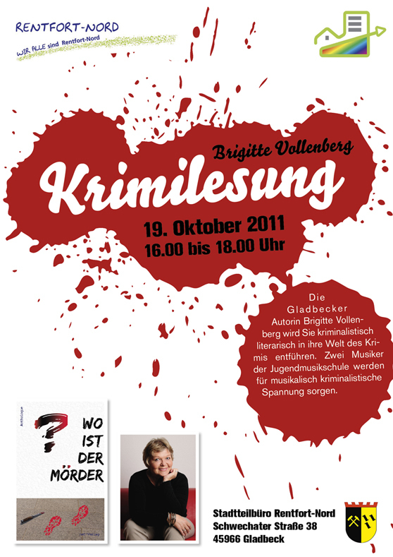 Flyer der Lesung
