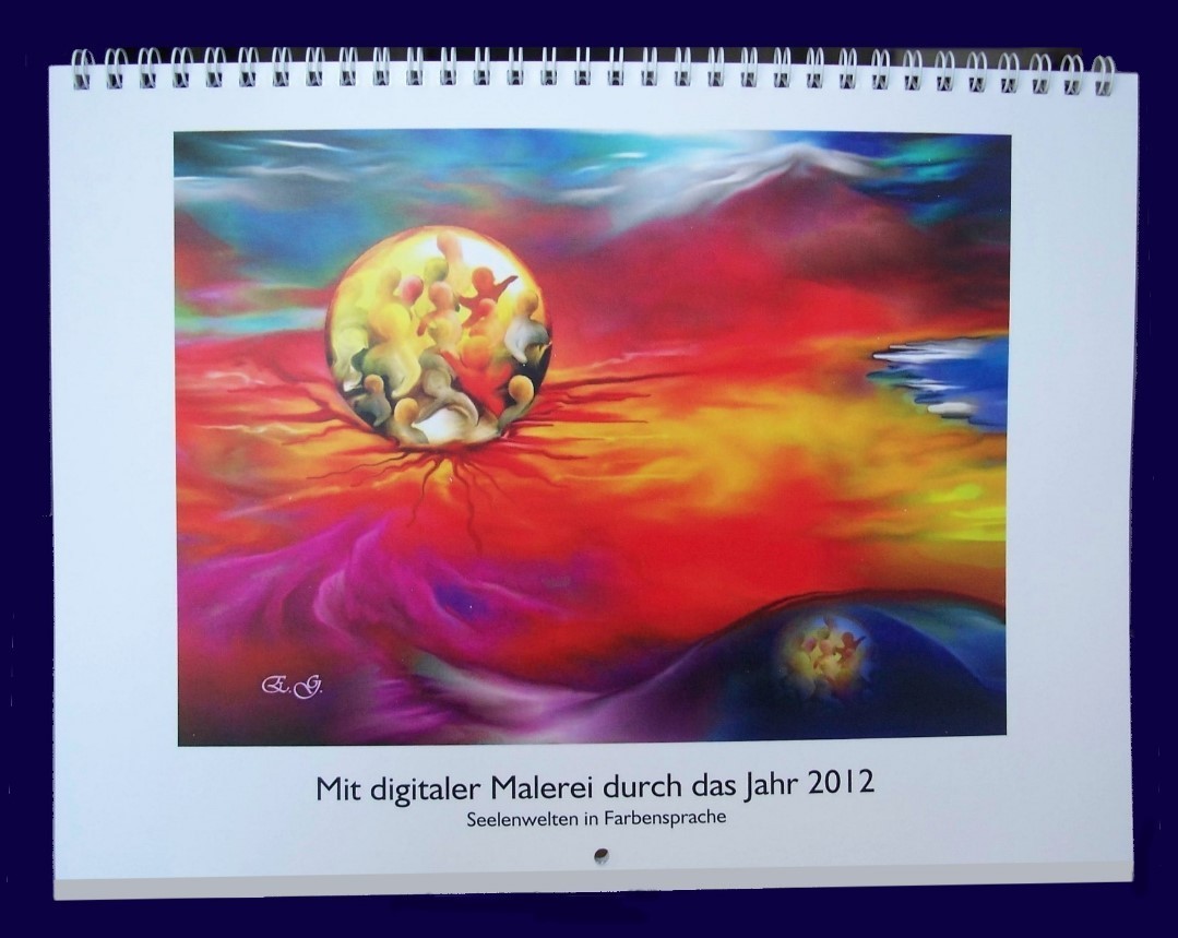Kalender 2012 'Seelenwelten in Farbensprache'
