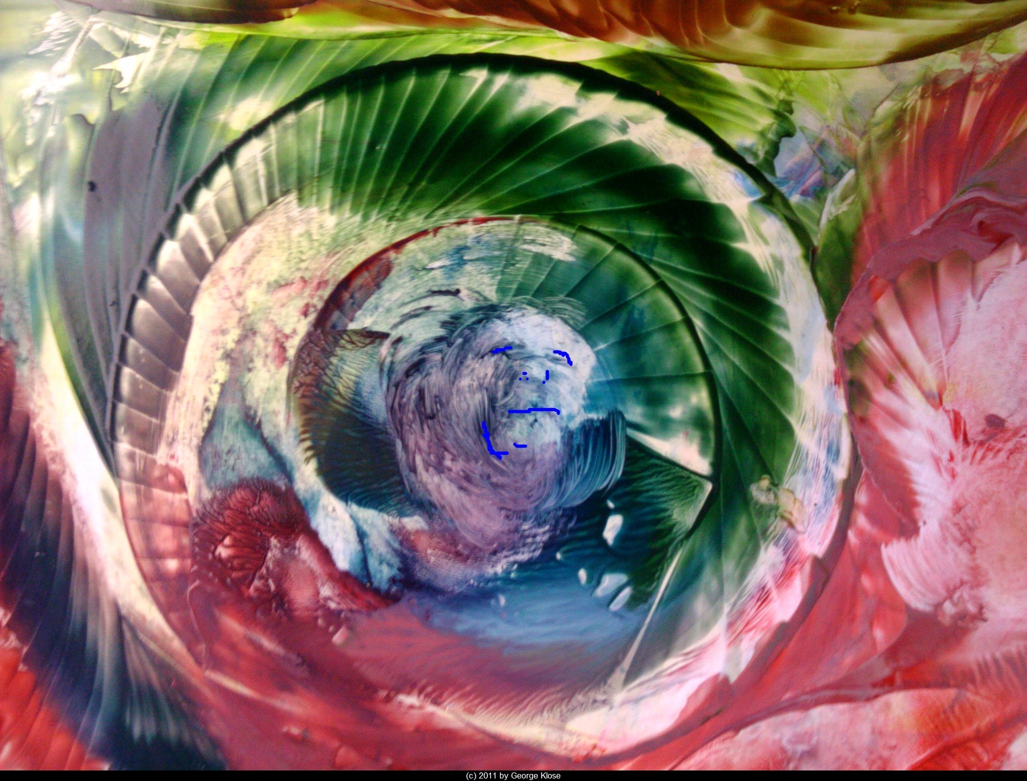 Der Ausweg gemalt von Georg Klose