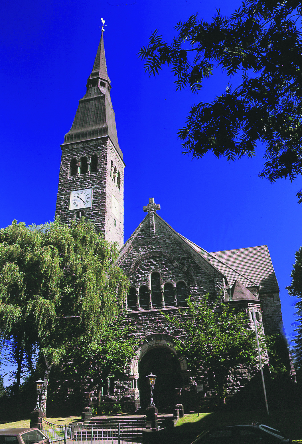 Die Immanuel-Kirche in Marten ist eine Station beim ökumenischen Pilgertag.