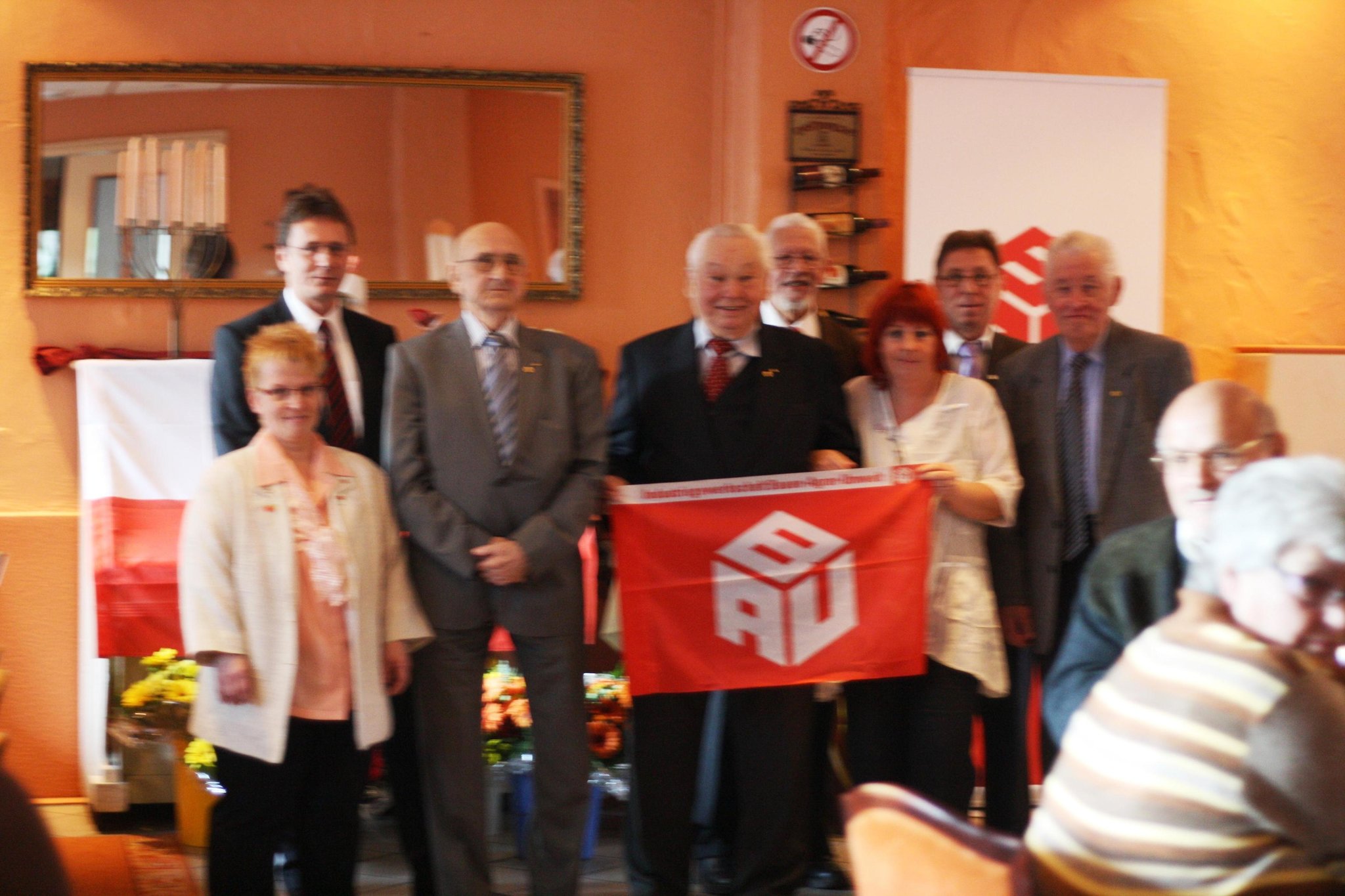 Jubilar Ehrung der IG Bauen Agrar Umwelt. Gelsenkirchen