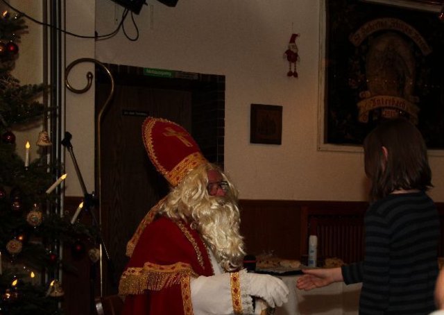 Nikolaus bei den Hubertus Schützen