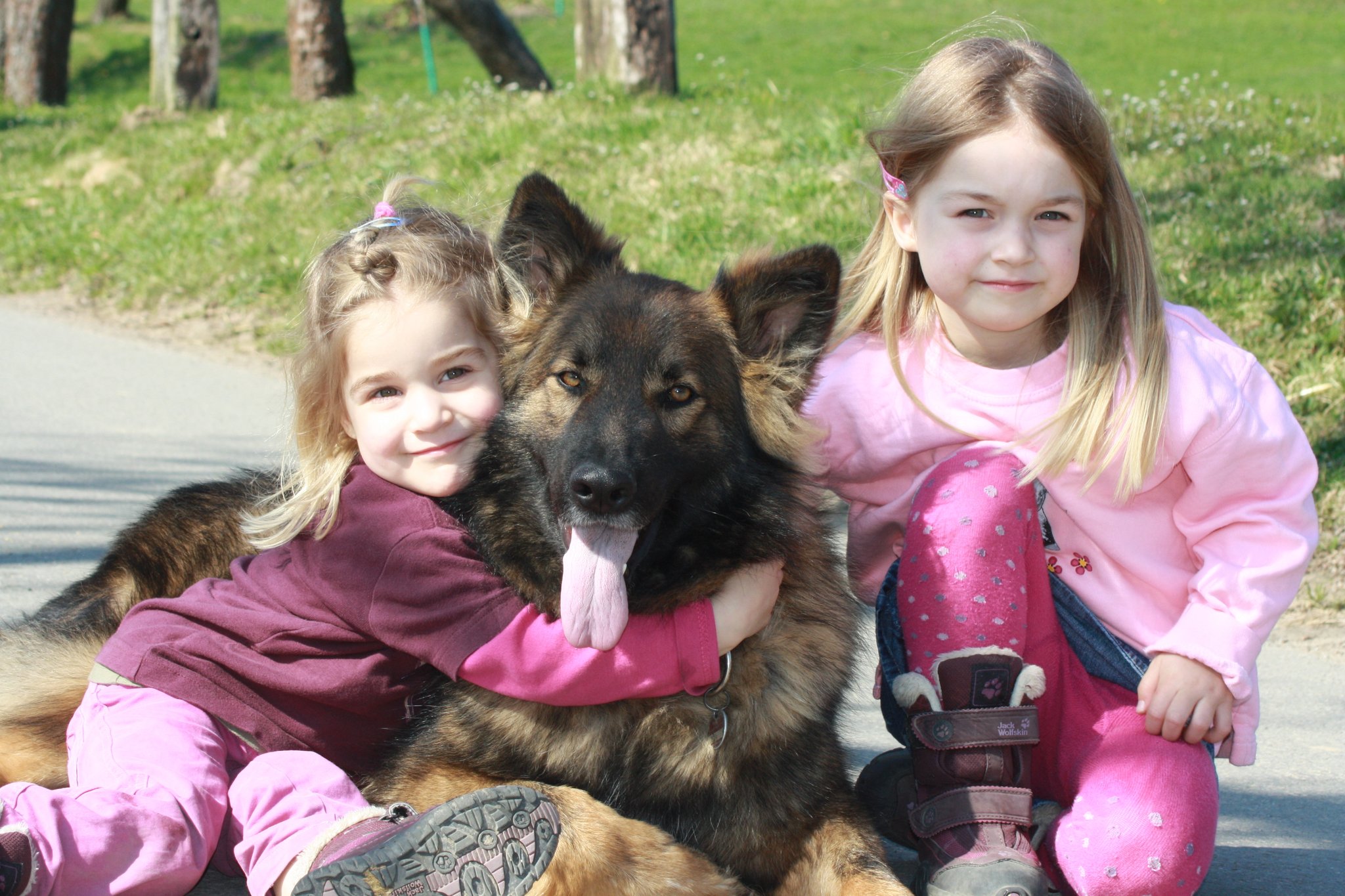 Familie mit Hund EssenSüd
