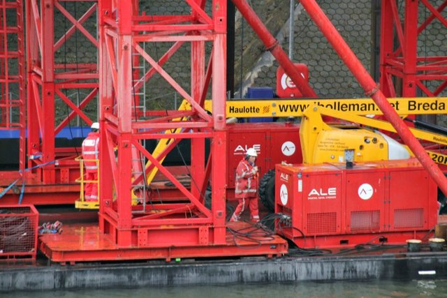 Behelfsbrücke über den Vincke-Kanal - Duisburg