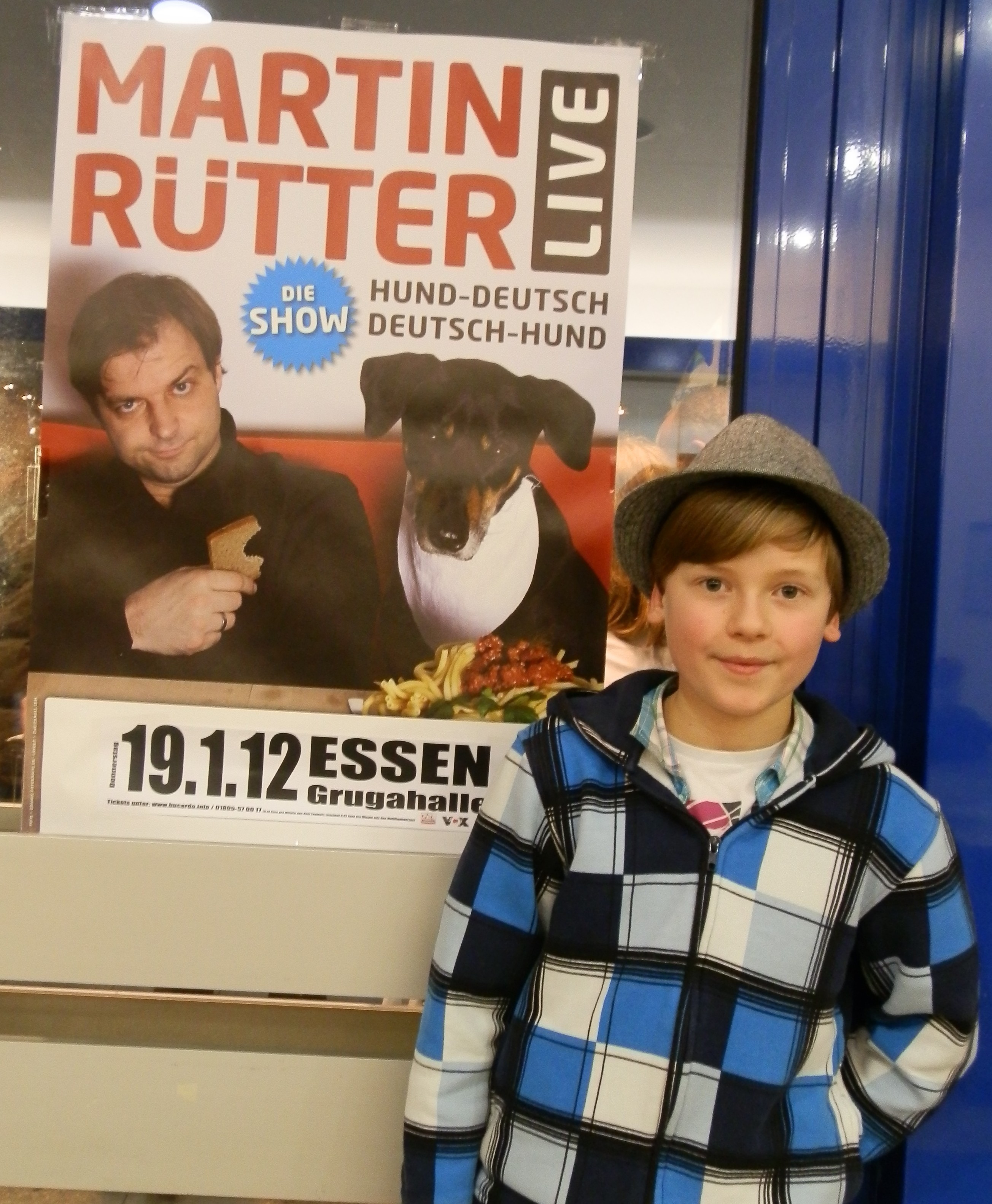 Cedric hatte mit seinen Foto das Gewinnspiel gewonnen und eine Menge Spass