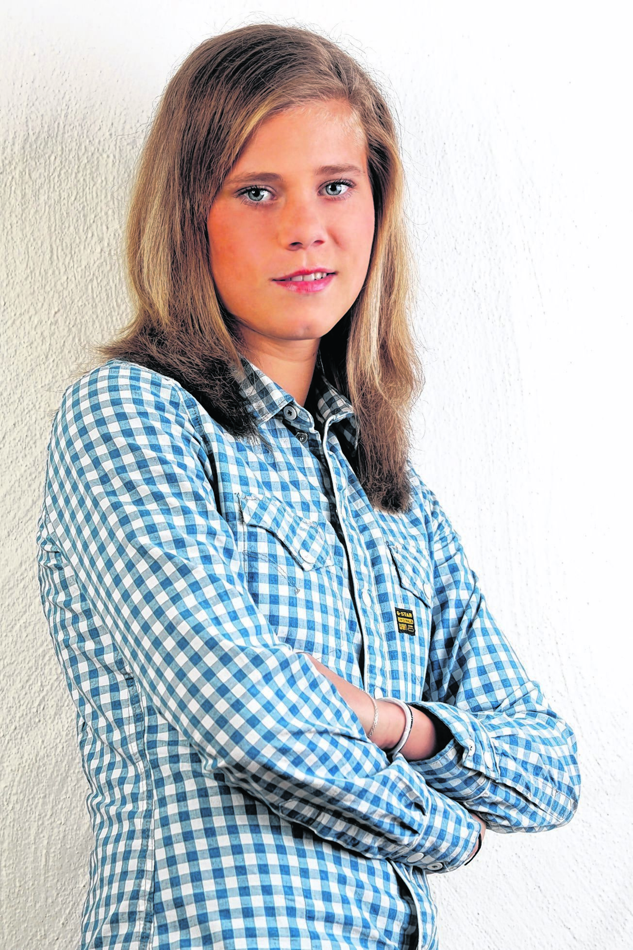 Jessica Bade. Schon als Vierjährige schnürte sie ihre Fußballschule und wusste, das ist der Sport, den ich machen will. Nach Fachabi und Abitur möchte die 18-Jährige an der Kölner Sporthochschule Sportwissenschaften studieren.