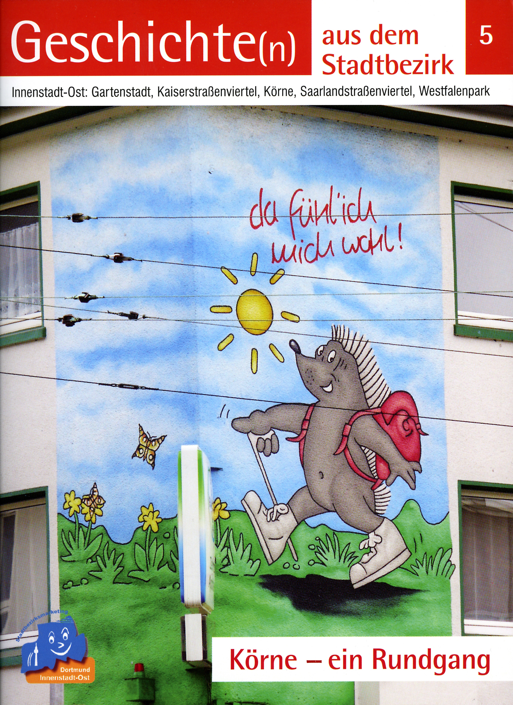 Die Broschüre „Körne - ein Rundgang“.