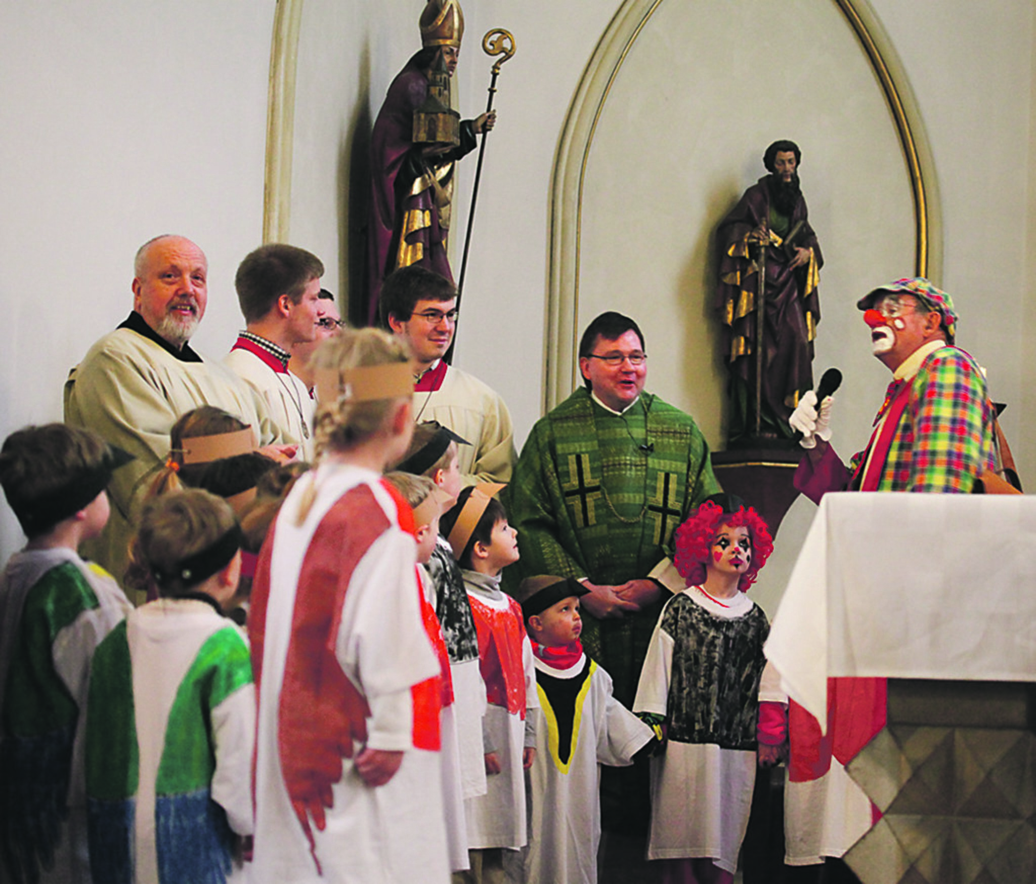 Clownsmesse in St. Peter und Paul