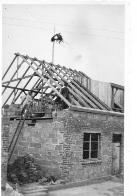 Hausbau in Eigenarbeit 1948