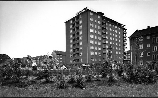 Hochhaus an der Holsterhauser Ecke Planckstraße 1960er Jahre