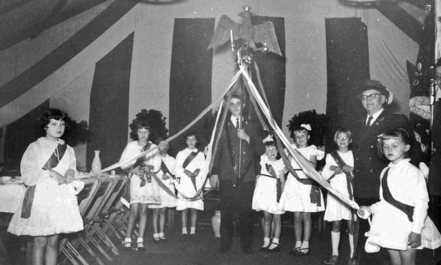 Einführung des Vogels, Altendorfer Schützenfest 1958, Einführung des Vogels,