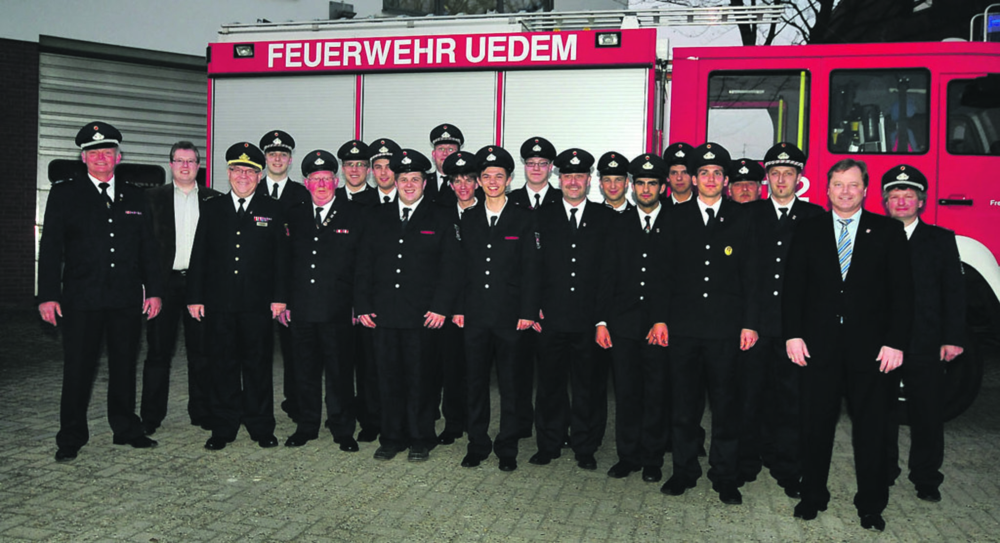Uedems Feuerwehr ist stolz auf seine eigene Jugend Uedem