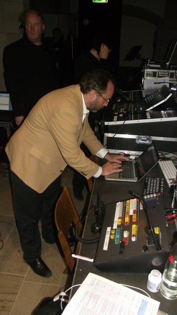 Jimmy Wales in seinem Element