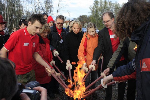 Entzündung des Feuers
