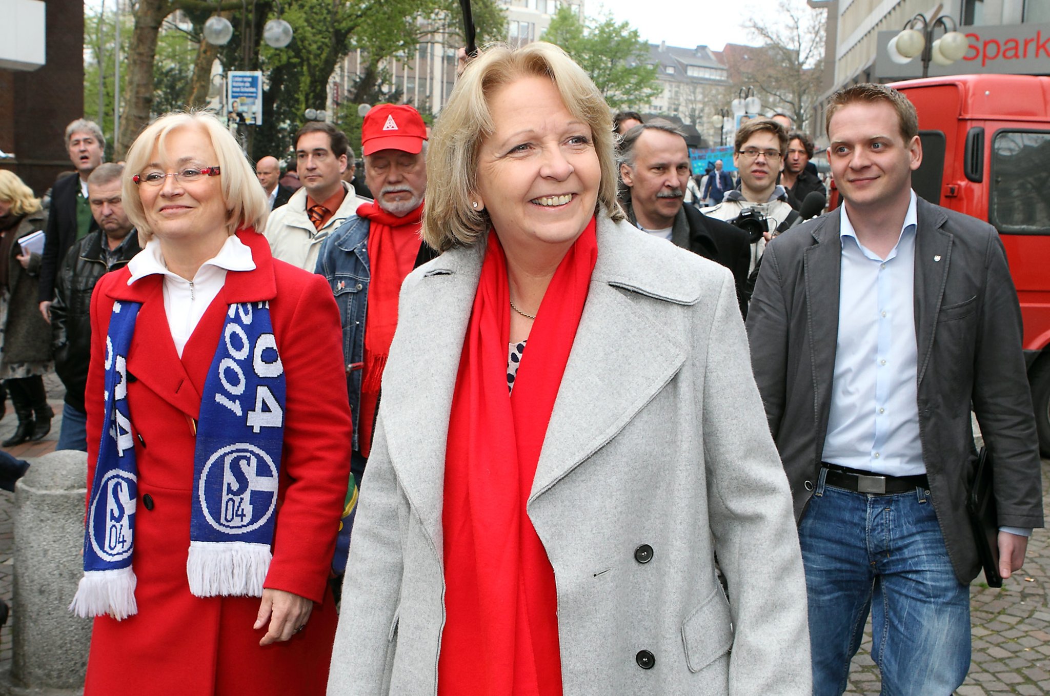 SPD-Wahlkampfauftakt auf dem Neumarkt - Gelsenkirchen
