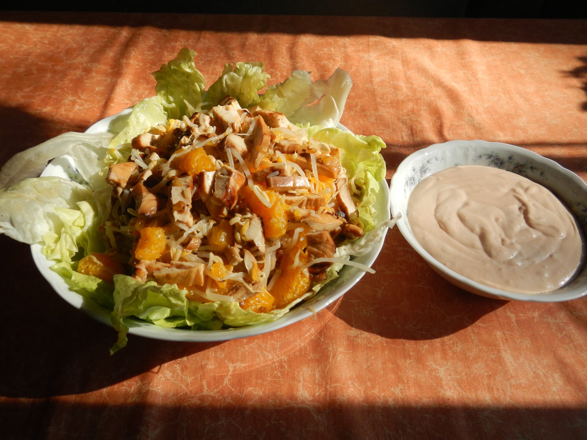 Rohkostsalat mit Huhn - Langenfeld (Rheinland)