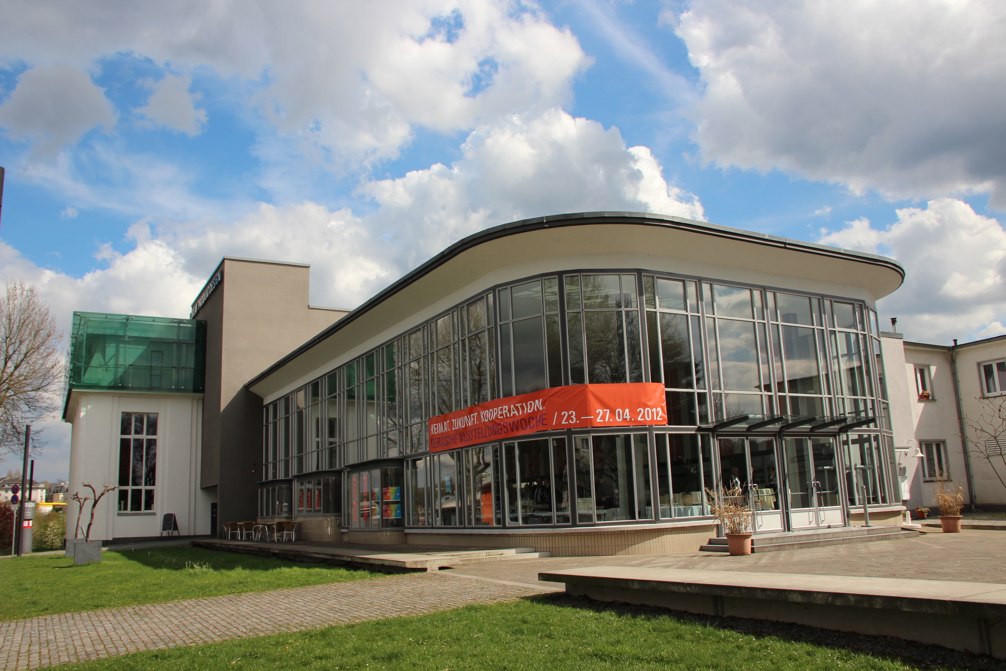 Der Veranstaltungsort: Das Steinhaus im alten Bahnhof Solingen.
