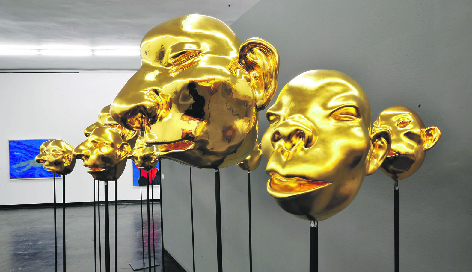 Die Ausstellung zeigt Werke von 16 zeitgenössischen chinesischen Malern, die zu den erfolgreichsten Künstlern Chinas zählen. Foto: Krusebild