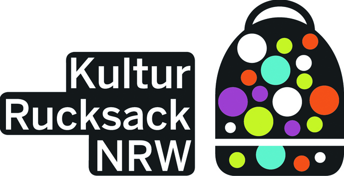 Das ist das Logo vom „Kulturrucksack“. Daraus wird es in diesem Jahr kreisweit viele Aktionen und Veranstaltungen geben. Höhepunkt ist ein Jugendkulturfestival am 23. November in der Gebläsehalle.