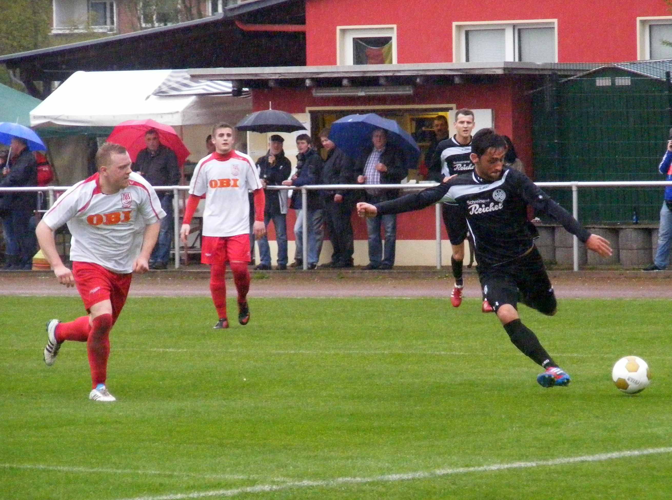 Burak Demirbay blieb in Hattingen ohne Torerfolg. FOTO: Peter Mohr