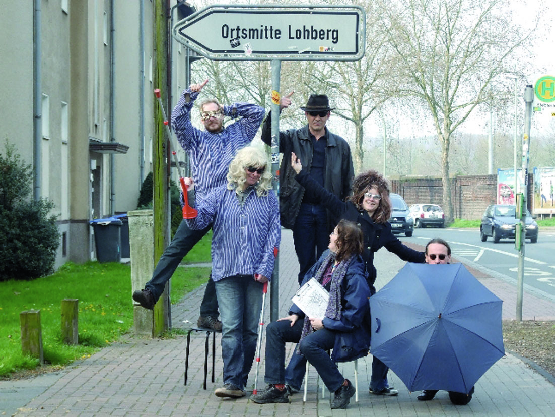 „Anonyme Kreative“ in Lohberg.