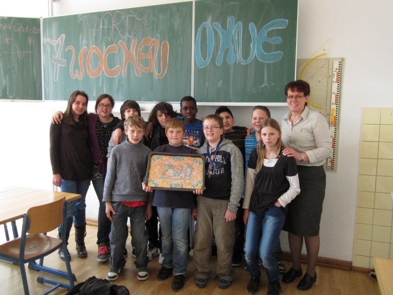 Richtig stolz sind sie: Schüler der Bohlgartenschule haben sieben Wochen auf ihre Weise gefastet.