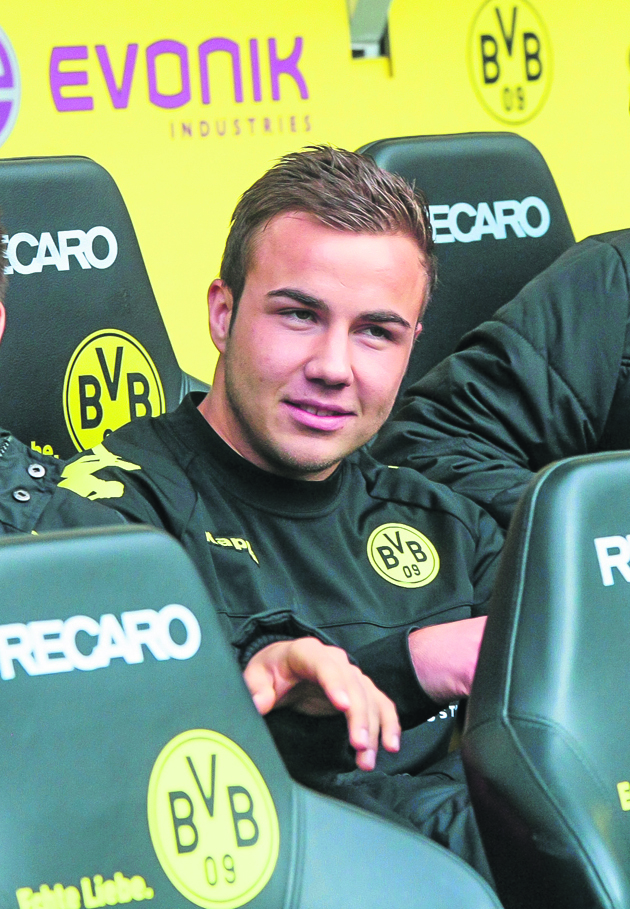 Bank war gestern - Mario Götze soll in der Pfalz auf jeden Fall wieder spielen. (Foto: Schütze)
