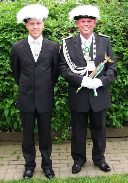 Königspaar 2011 Cees & Jörn Zeijseink