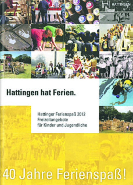 Das Deckblatt des neuen Ferienspaß-Heftes für die Sommerferien 2012. Es liegt unter anderem auch in der STADTSPIEGEL-Geschäftsstelle an der Großen Weilstraße 19 aus.