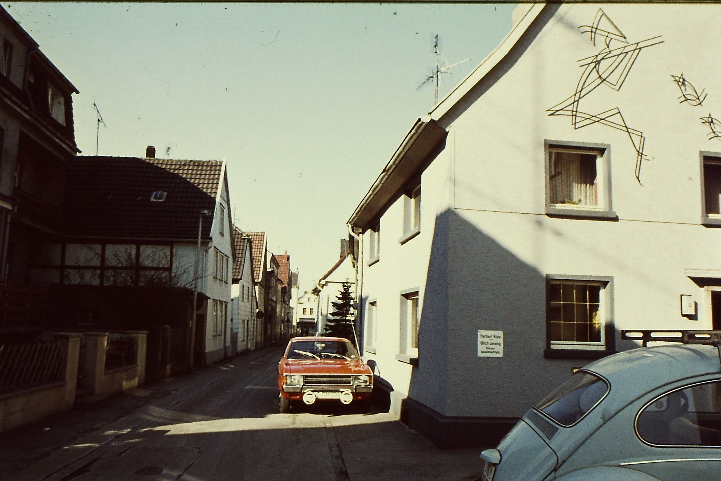 Vinzenzstrasse etwa Ende der 70er Jahre