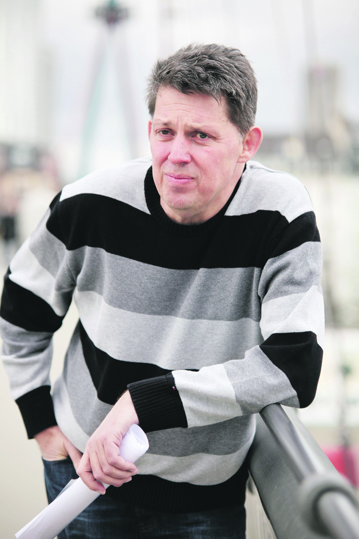 Tilmann Jens liest in Waltrop. Foto: privat