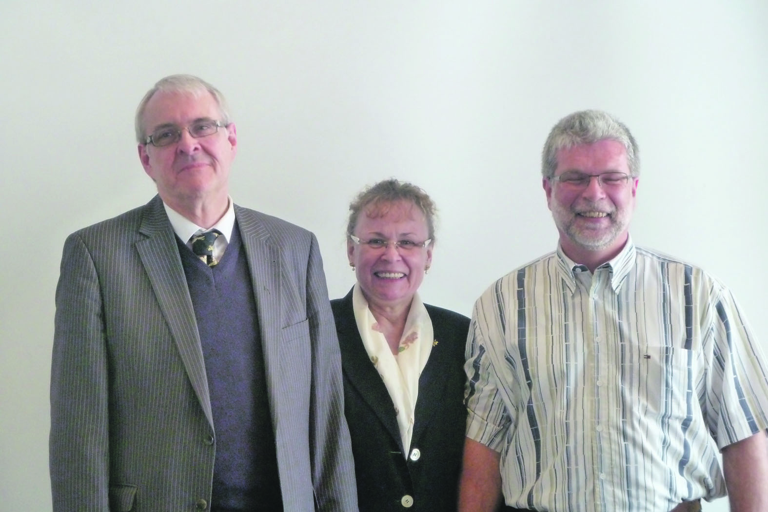 Das Diabetis-Lotsen-Team: Karl Munzert (vl.), Petra Munzert und Uwe Fichtner. Foto: privat
