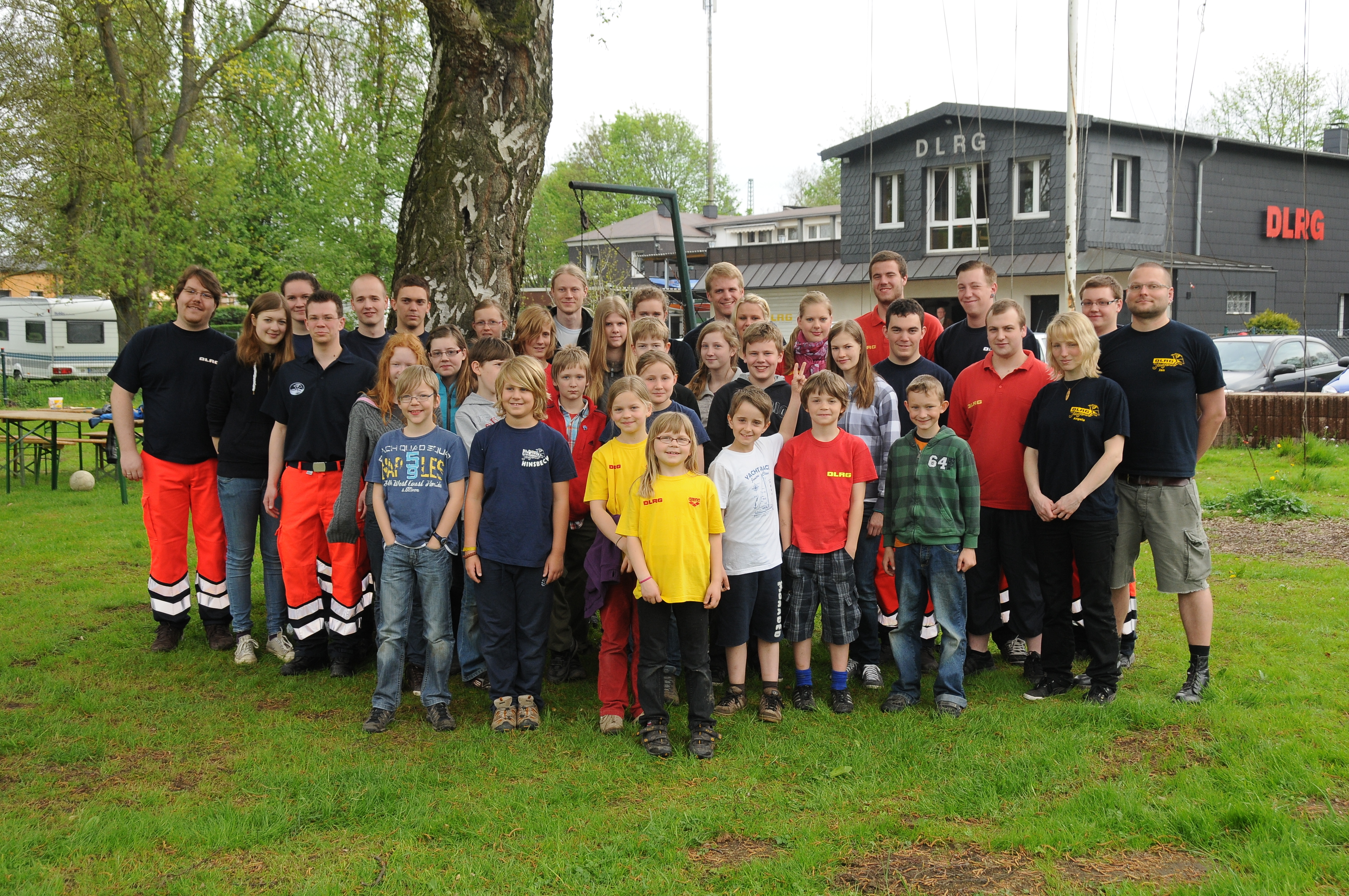 DLRG eröffnet die Wachsaison 2012 an der DLRG Station Ruhrmühle.