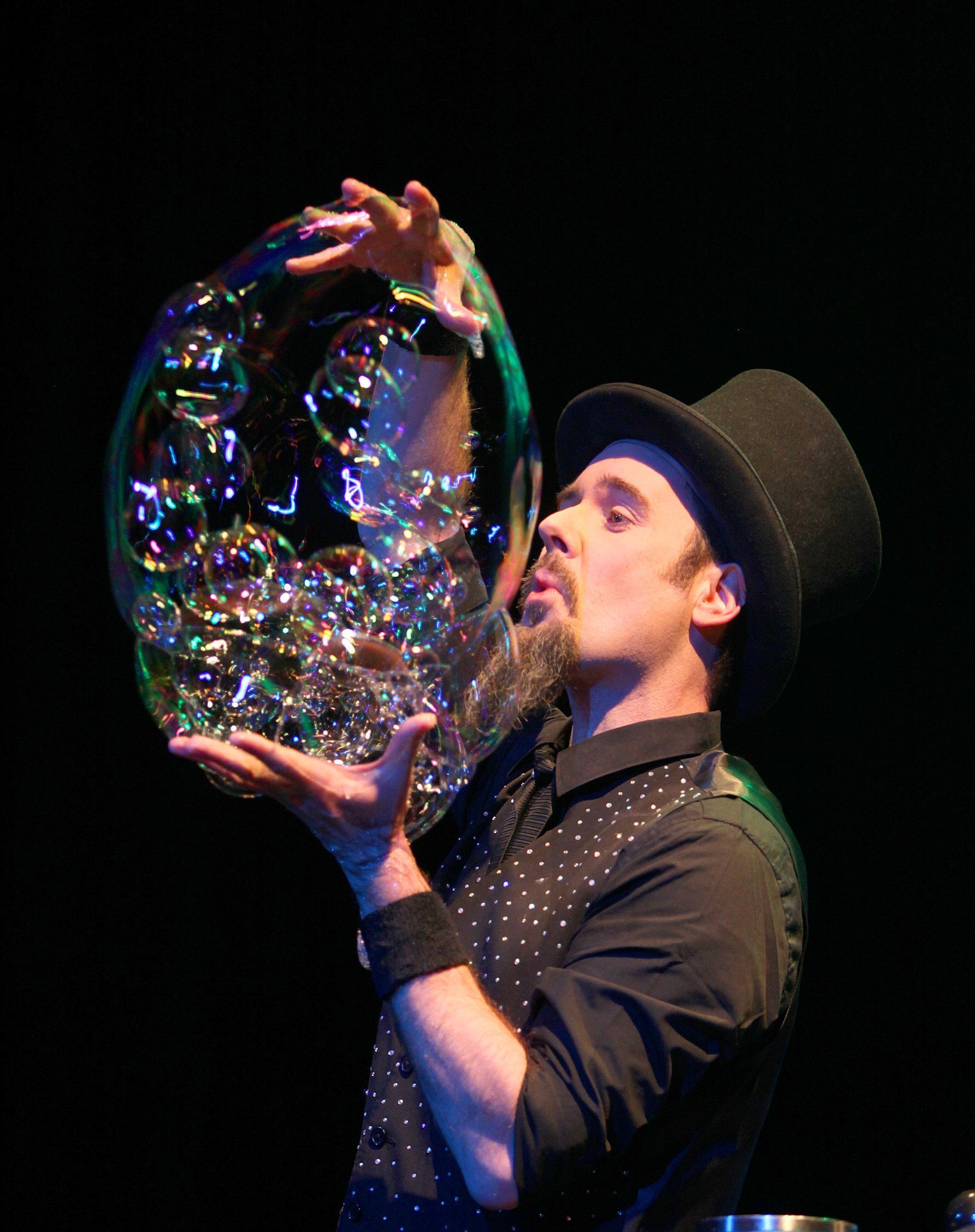 Burl the Bubble guy.
