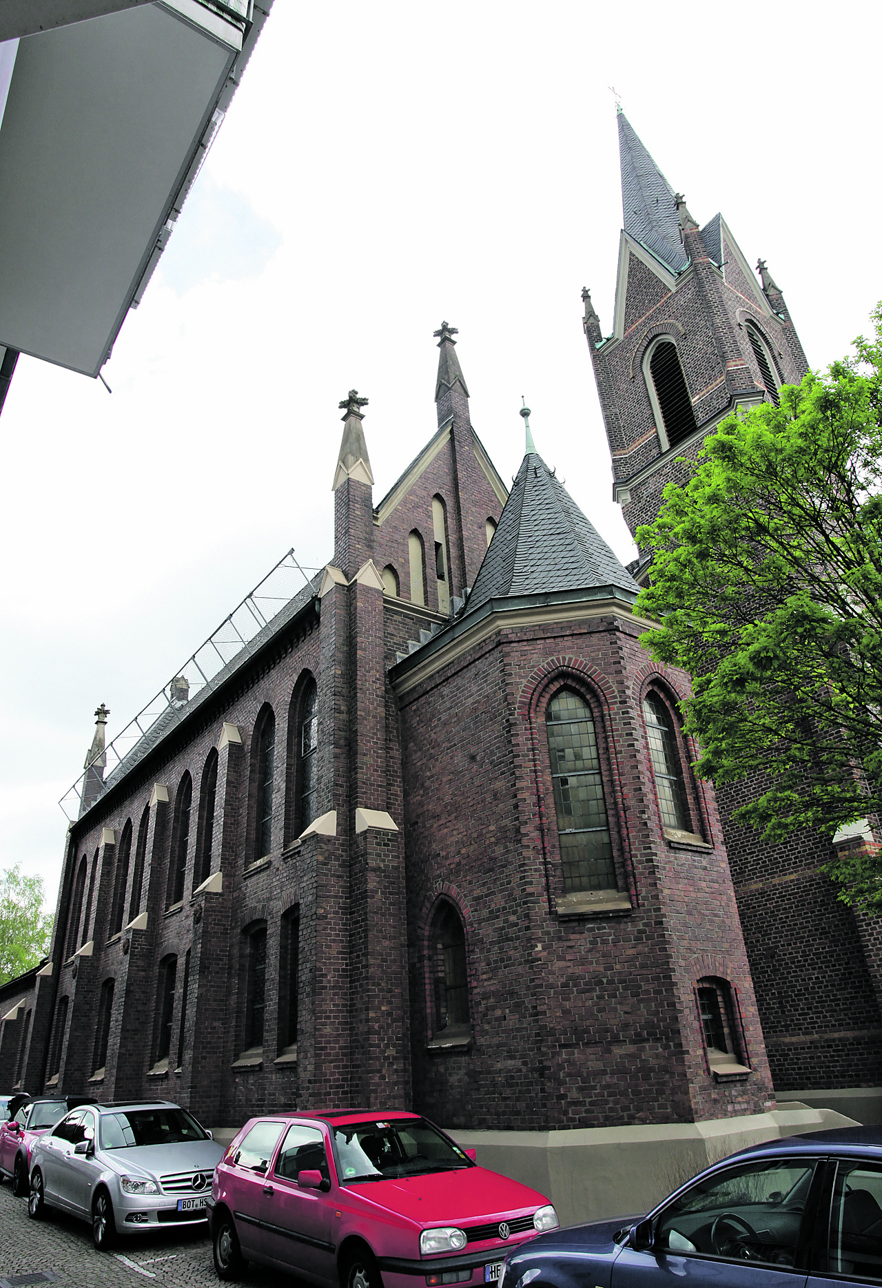 Der Dachstuhl des Seitenschiffes der Martinskirche muss dringend saniert werden.