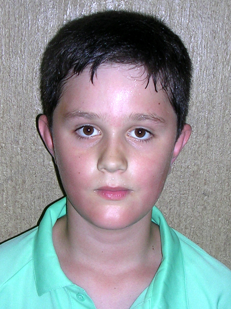 Erster internationaler Erfolg im Jungeneinzel U11: Chris Dargel vom 1. BV Mülheim