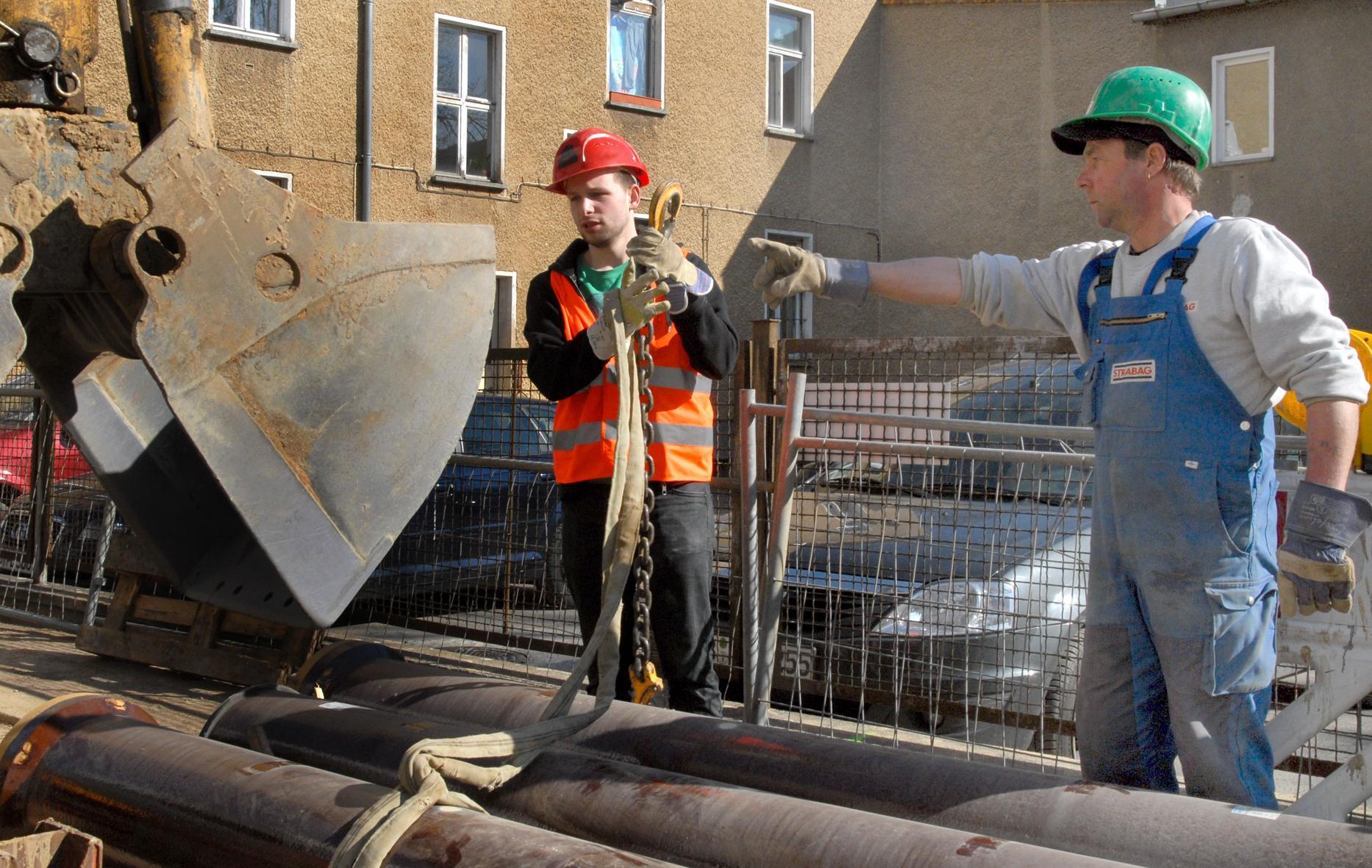 Der „goldene Boden“ fürs Bauhandwerk: Nachwuchs.