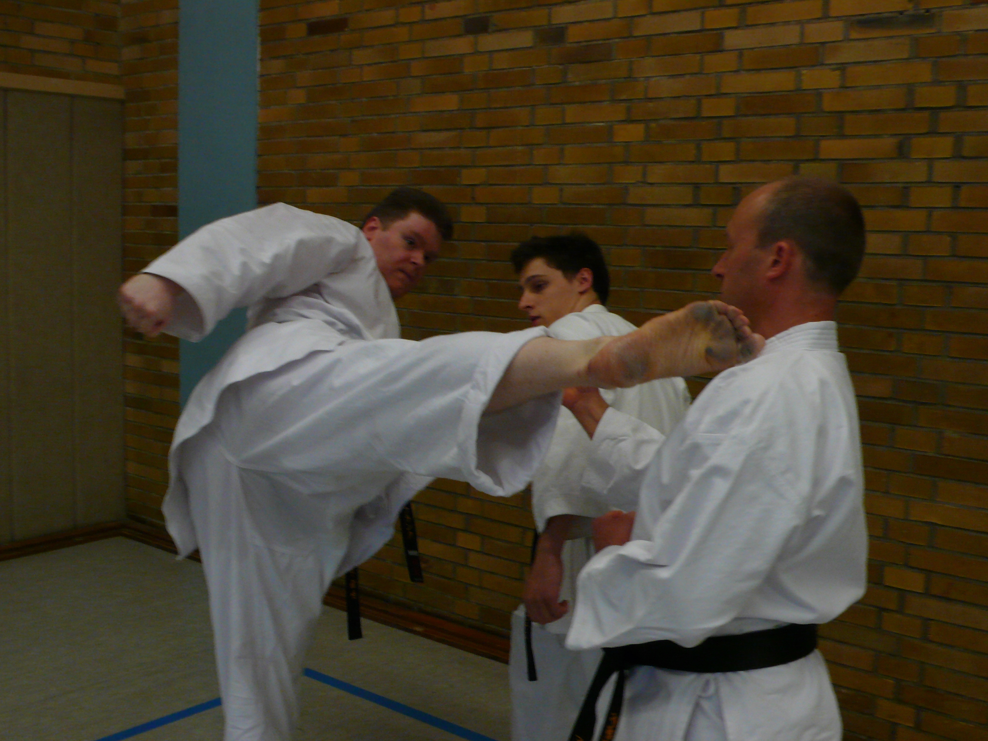 Frank mit Mawashi Geri