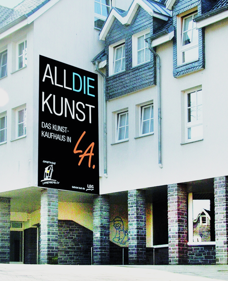 In der ehemaligen Aldi-Filiale soll bald eine Kunstausstellung ihren Platz finden.