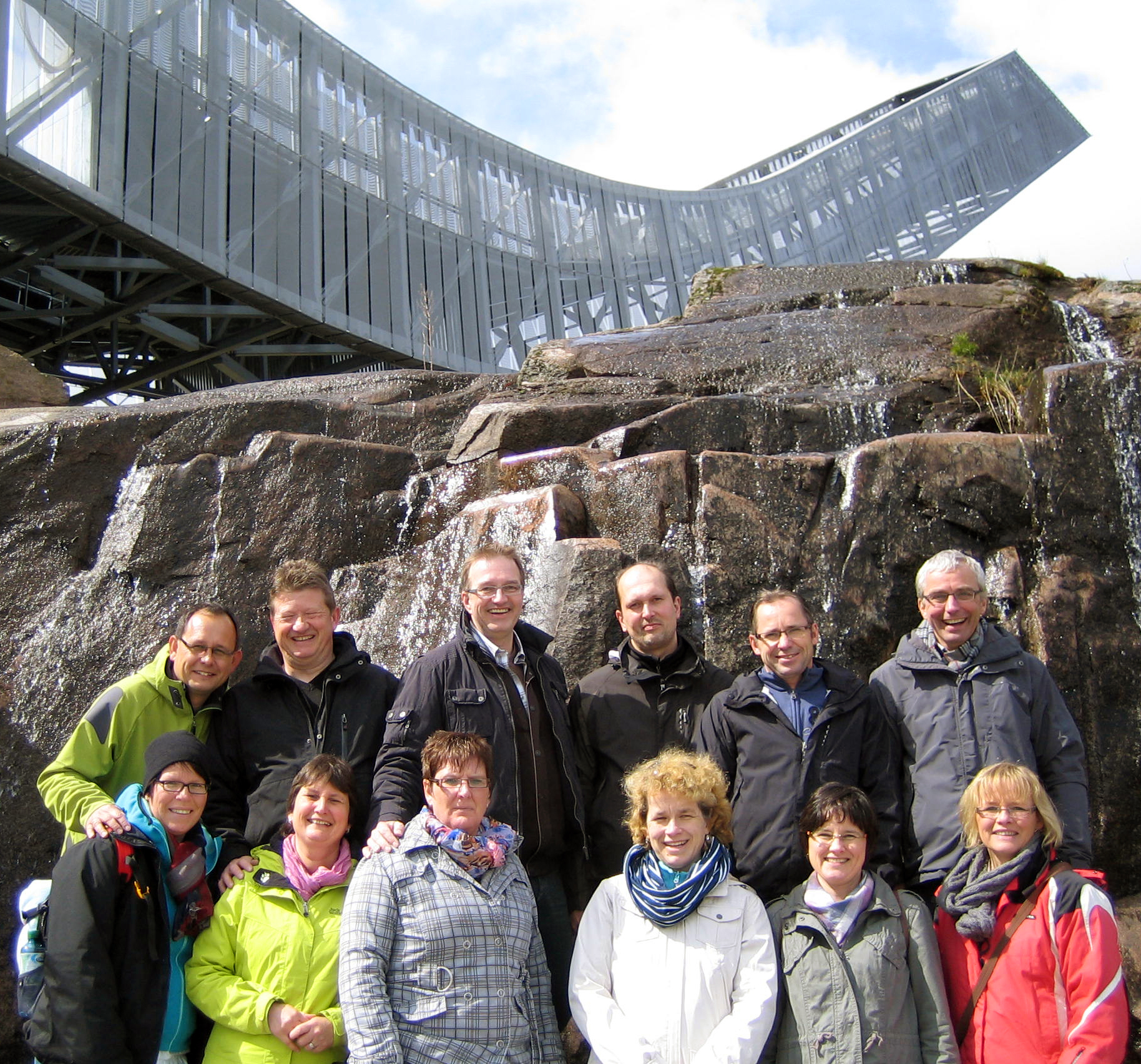 v.r.n.l.: Anette u. Ludger Boßmann, Petra u. Norbert Bouwmann, Brigitte und Jörg Langenhuizen, Ute und Jochen Schlump, Claudia und Hans-Gerd Rode, Sandra und Jörg Simons