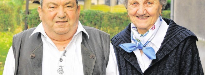 Franz Gubini mit seiner Ehefrau Dora