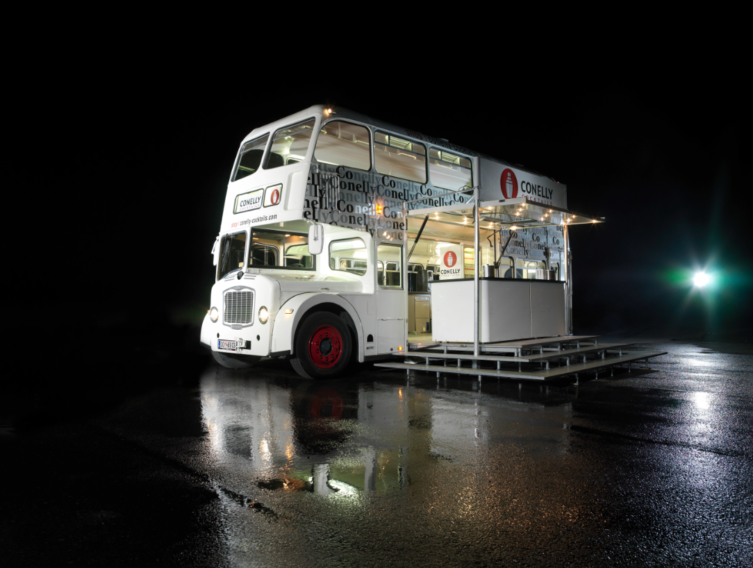 London Bus in der Roadshow