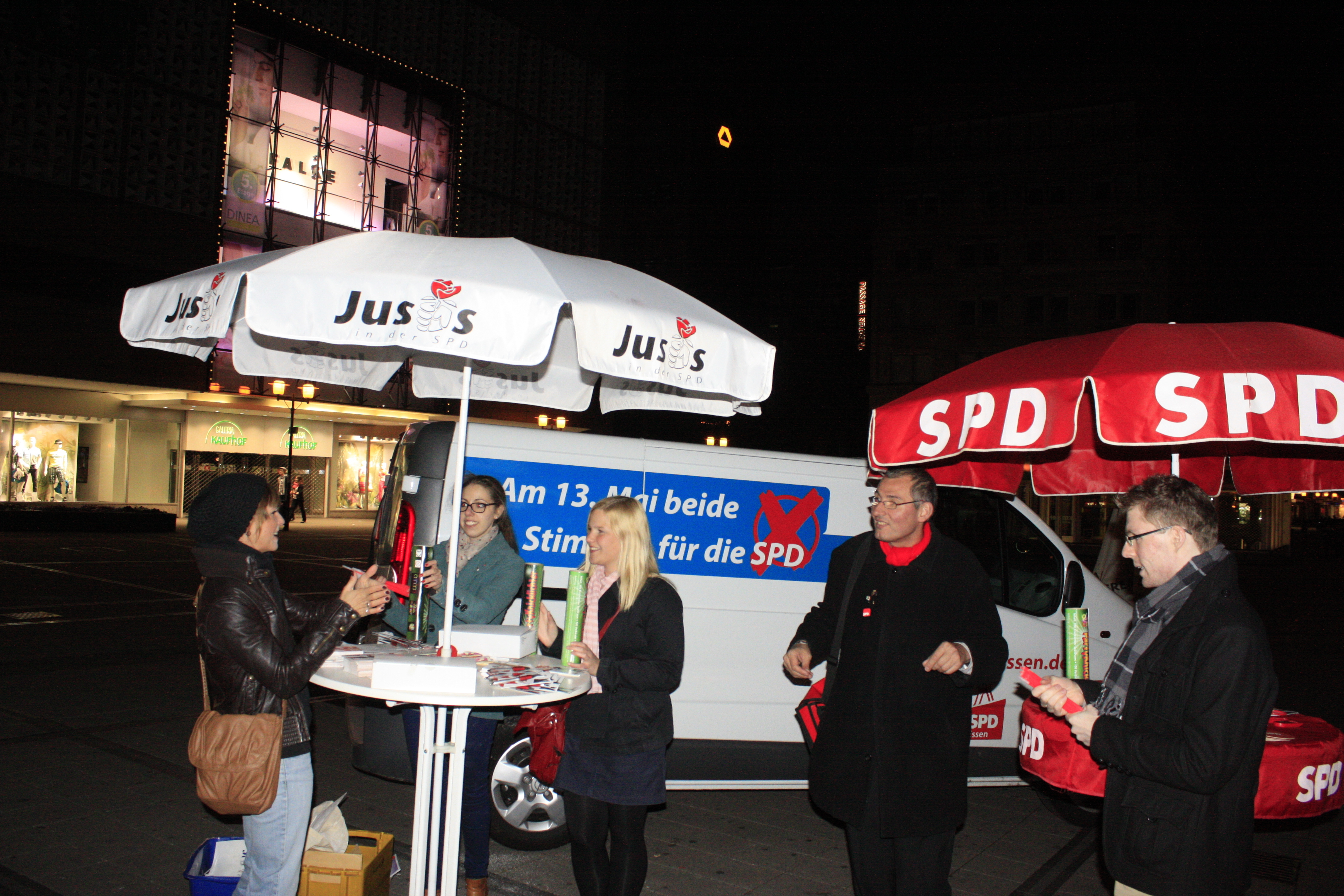 Die Jusos warten auf die ersten nachtacktiven Bürger