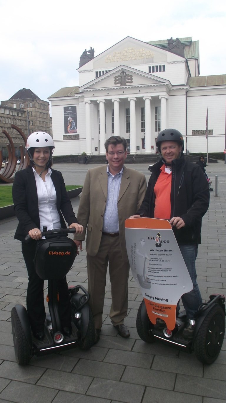 Astrid Preiß, Uwe Gerste und Maik Ulbrich bei der Vorstellung