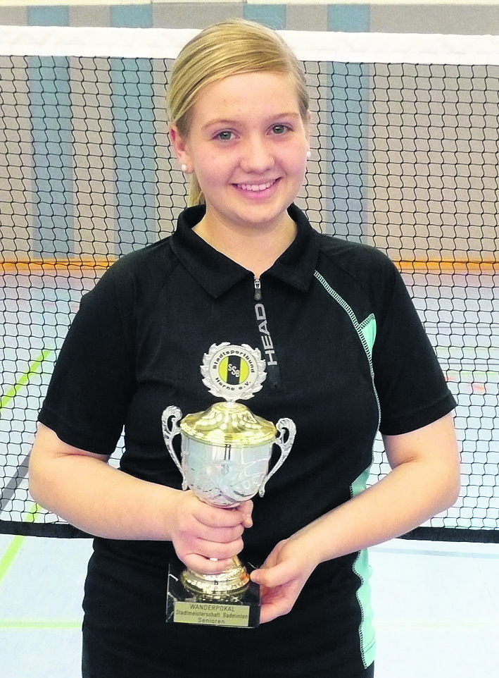 Daniela Joswig war die beste Spielerin des Turniers.