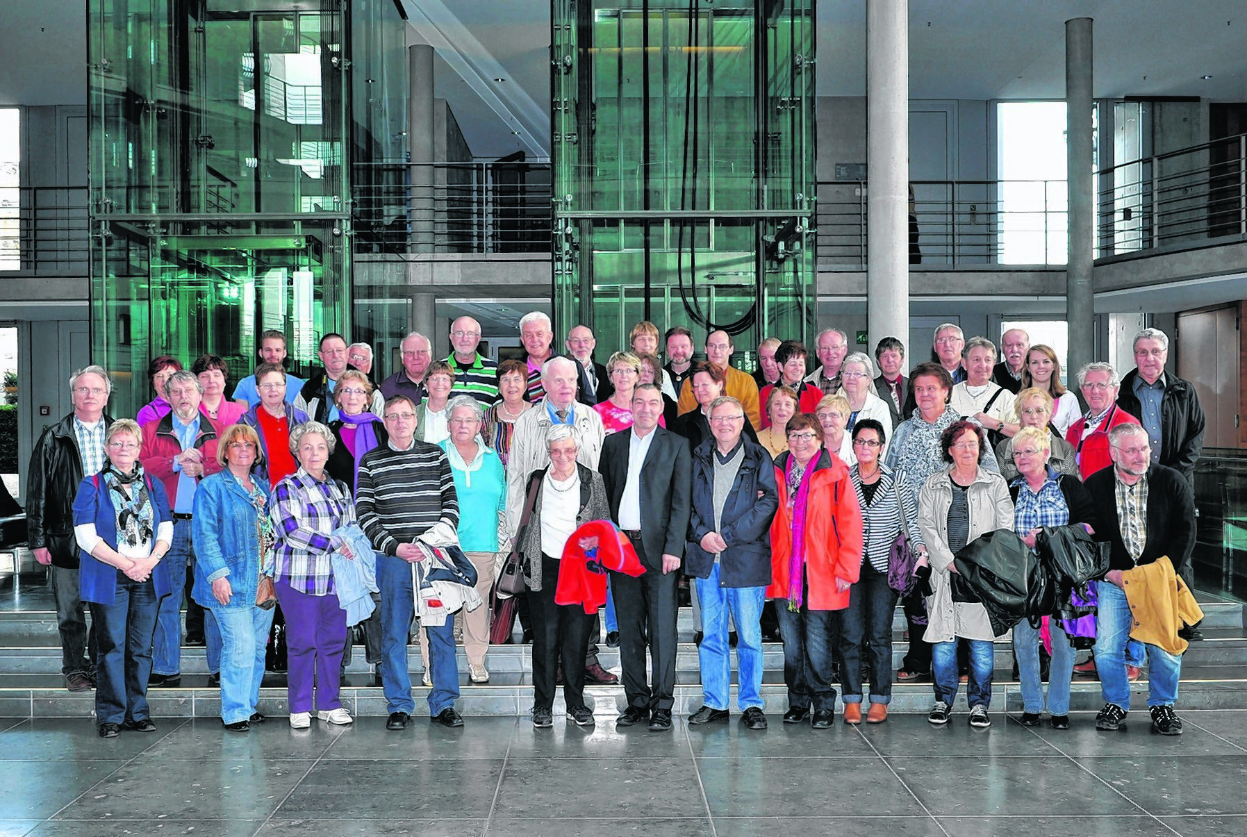 Die Gruppe erlebte spannende Tage in Berlin.