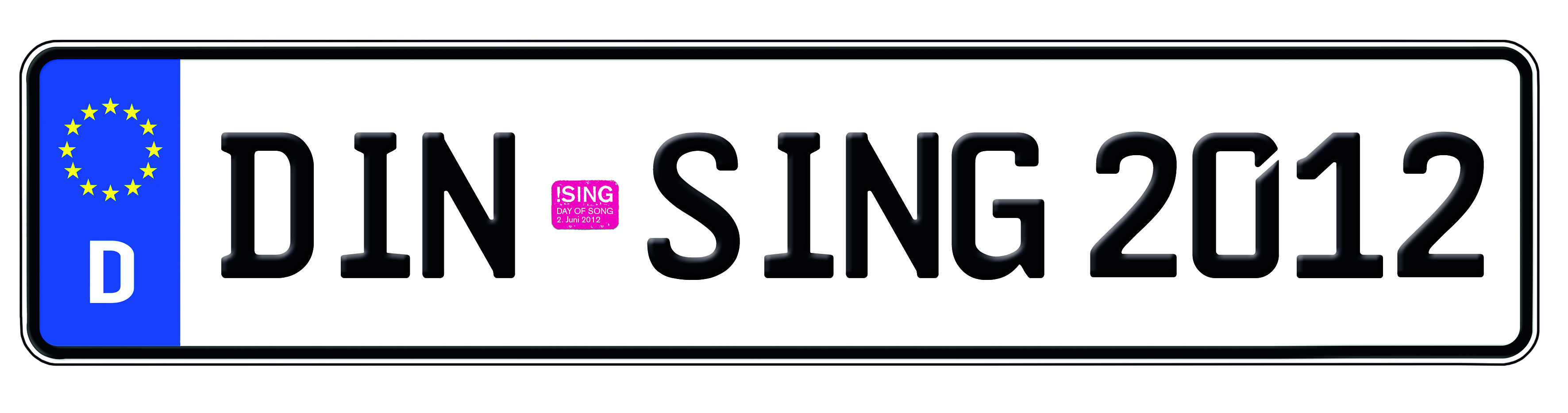 Das offizielle Dinslakener Logo des Day of Song.